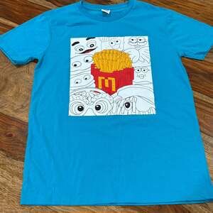 McDonald's Collector's Cup Edition Crew 2024 Employee T-Shirt Medium